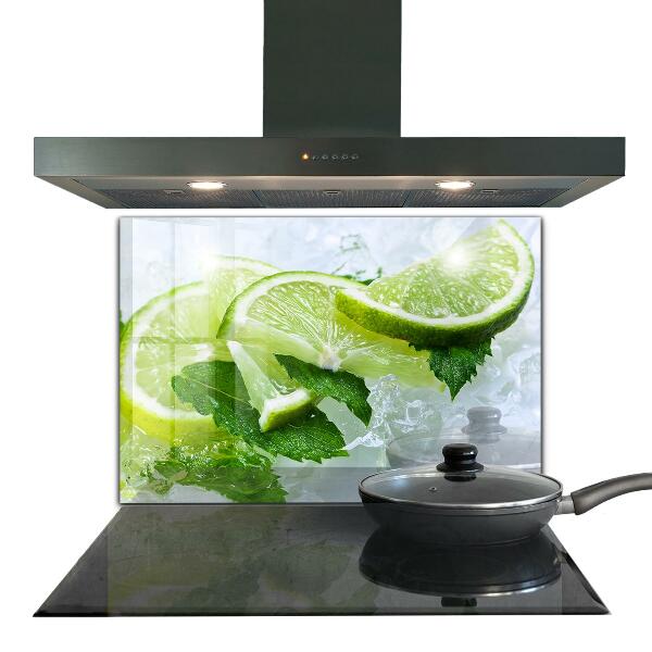 Konyhai panel Citrus frissítő lime