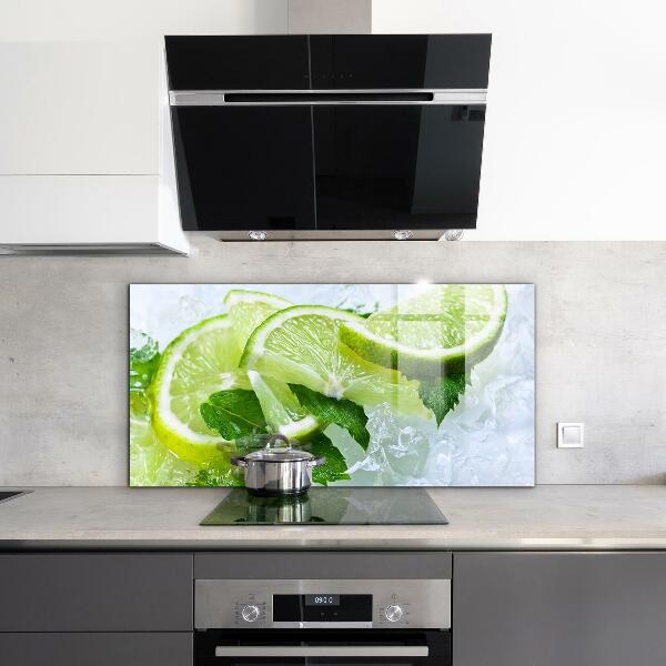Konyhai panel Citrus frissítő lime