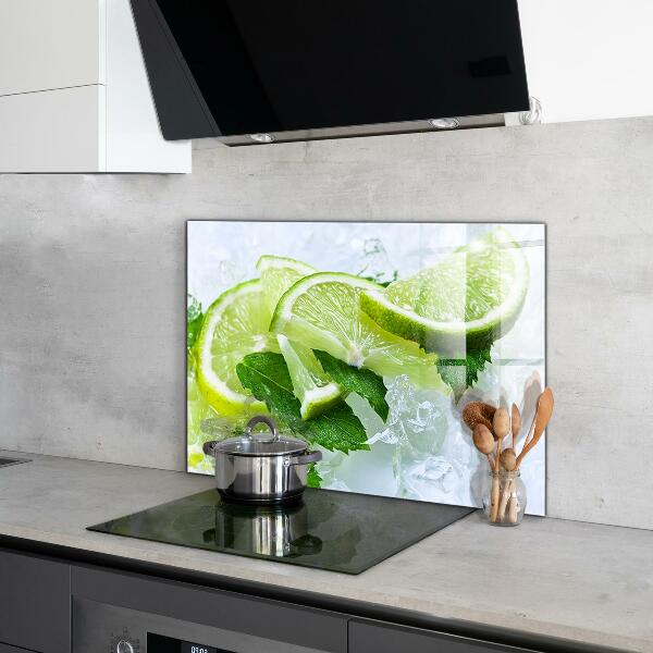 Konyhai panel Citrus frissítő lime