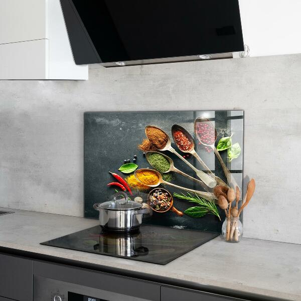 Konyhai panel Aromás fűszerek