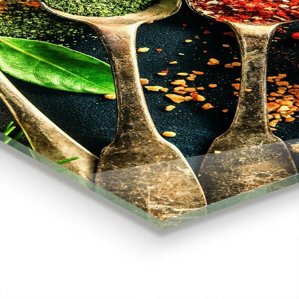 Konyhai panel Keleti konyha fűszerek