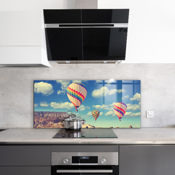 Konyhai hátfal panel Cappadocia balloons türkiye