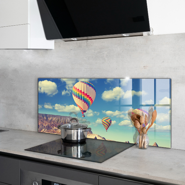 Konyhai hátfal panel Cappadocia balloons türkiye