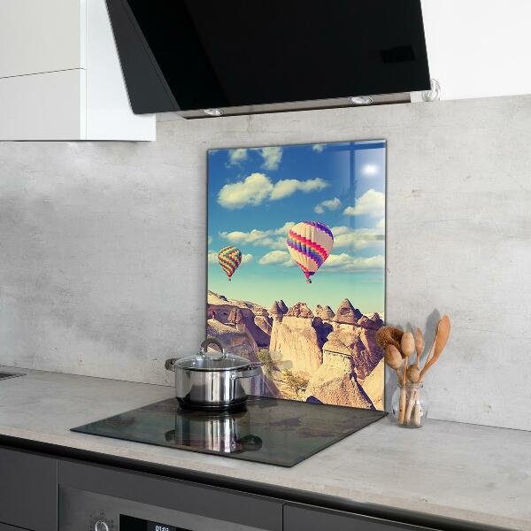 Konyhai hátfal panel Cappadocia balloons türkiye