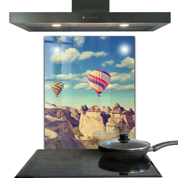 Konyhai hátfal panel Cappadocia balloons türkiye