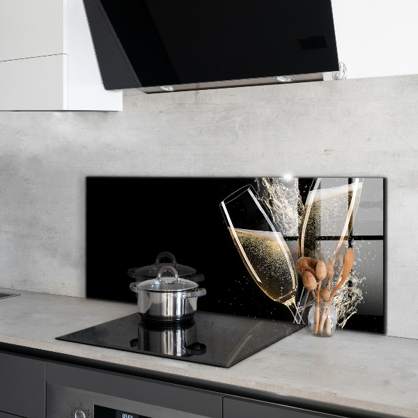 Konyhai panel Pezsgős éjszakai pirítós