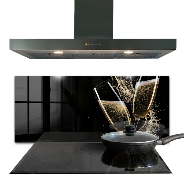 Konyhai panel Pezsgős éjszakai pirítós