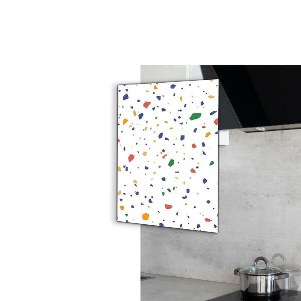 Konyhai hátfal panel Terrazzo terrazzo pebbles
