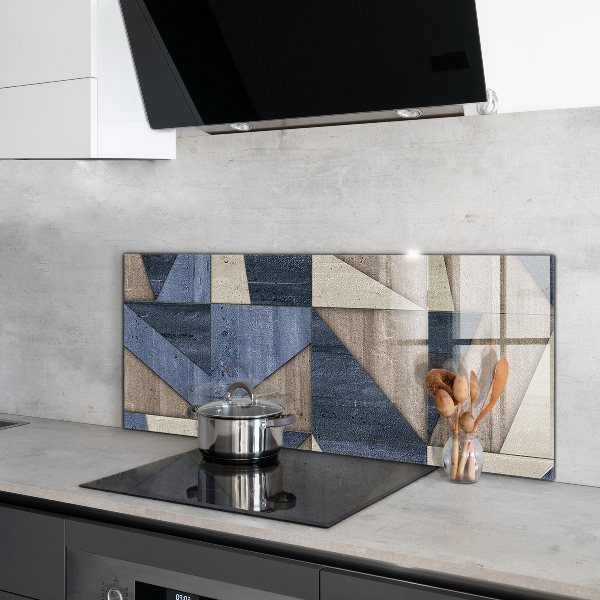 Konyhai panel Geometriai absztrakció