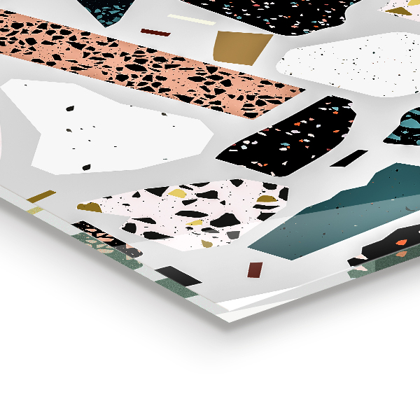 Konyhai hátfal panel Terrazzo terrazzo gránit