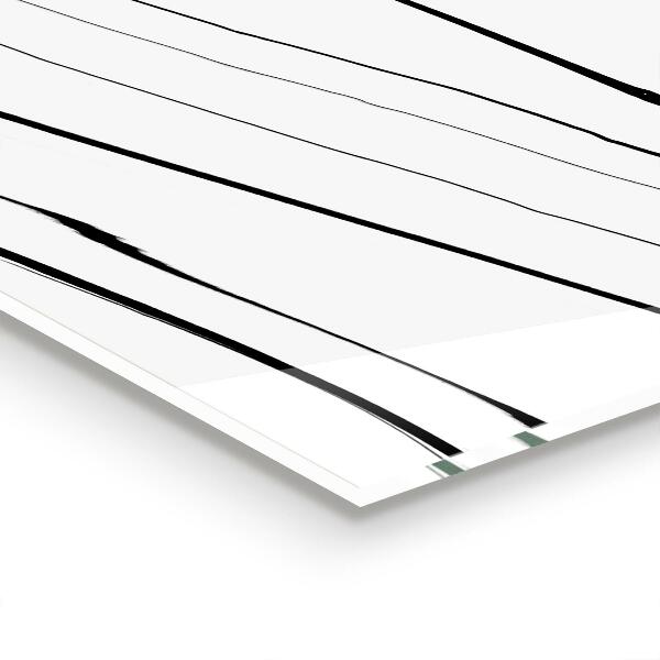 Konyhai panel Fehér márvány szerkezet