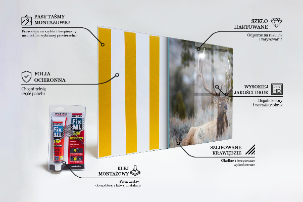 Konyhai panel Szarvas vadvilág