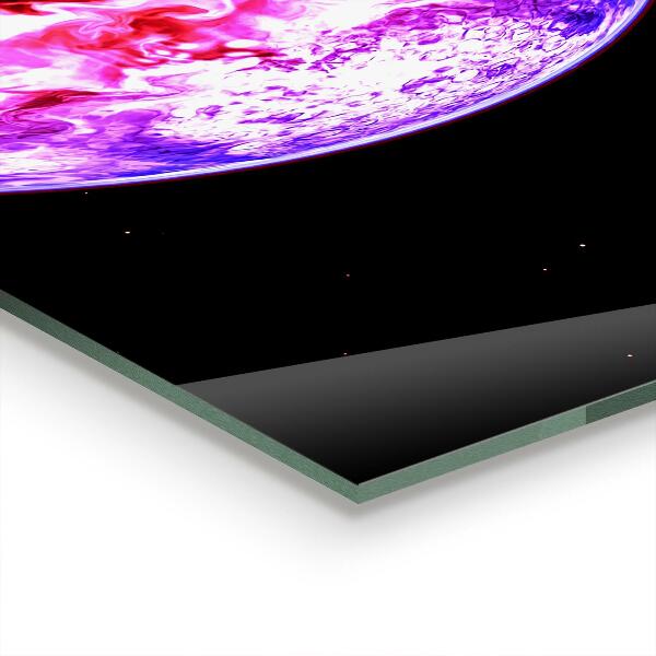 Konyhai hátfal panel Titokzatos bolygóűr