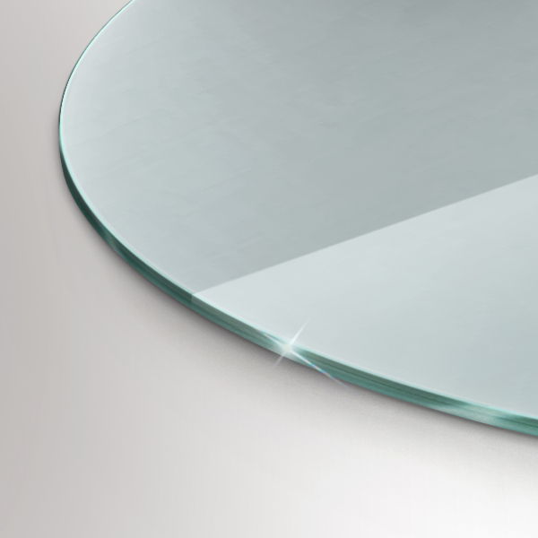 Üveg kandalló alátét fi100 cm