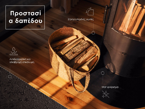 Téglalap alakú fekete kandalló alátét 100x70 cm