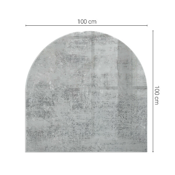 Félkör alakú kandalló alátét üveg Absztrakt háttér textúra