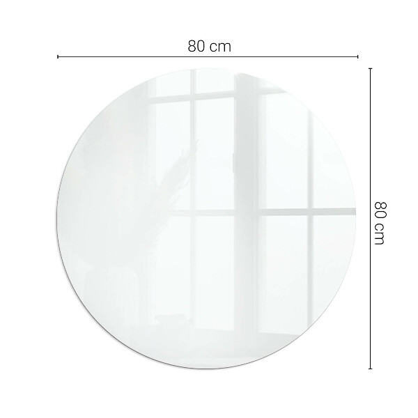 Kerek kandalló alátét Szín Fehér