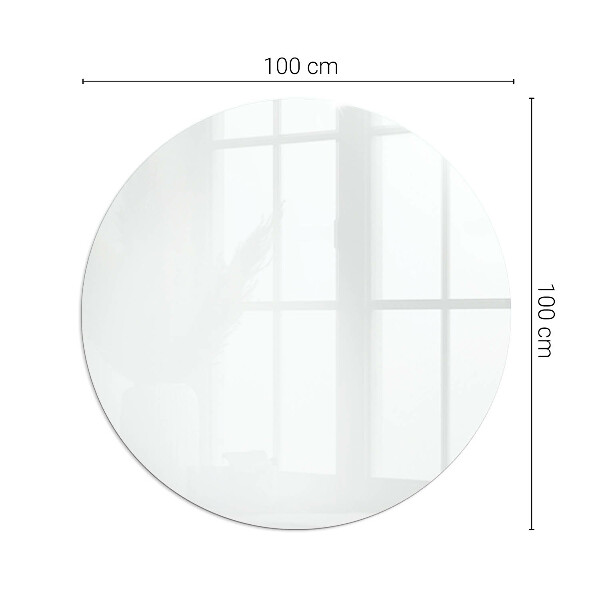 Kerek kandalló alátét Szín Fehér