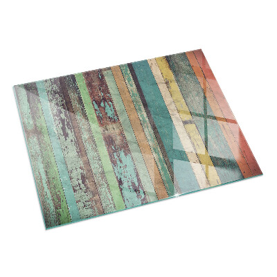 Téglalap alakú kandalló alátét Különböző árnyalatú táblák