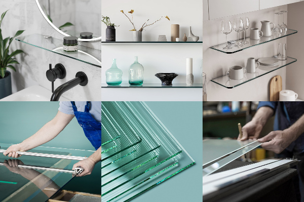 Fürdőszobai polc 50x13 cm