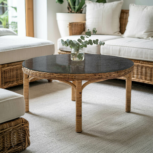 Üveglap nyomattal Természetes kőszerkezet