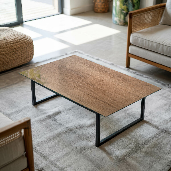 Dekoratív üveglap nyomattal Stílusos fa motívum