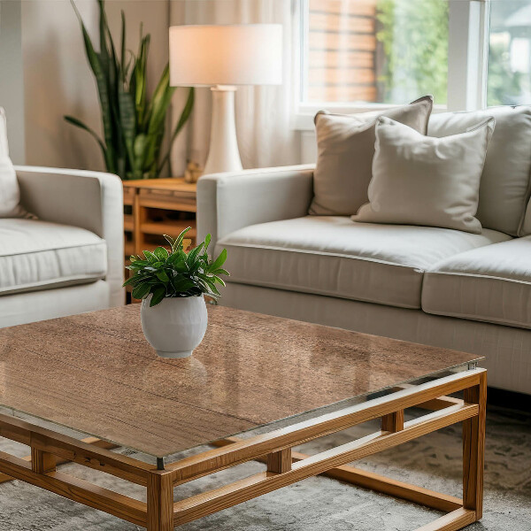 Dekoratív üveglap nyomattal Stílusos fa motívum