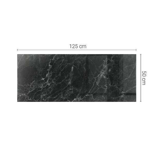 Téglalap alakú üveglap nyomattal Érdes márvány mintázat