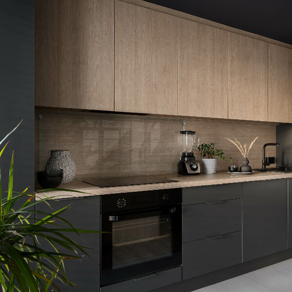 Átlátszó konyhai falburkoló panel 125x50 cm