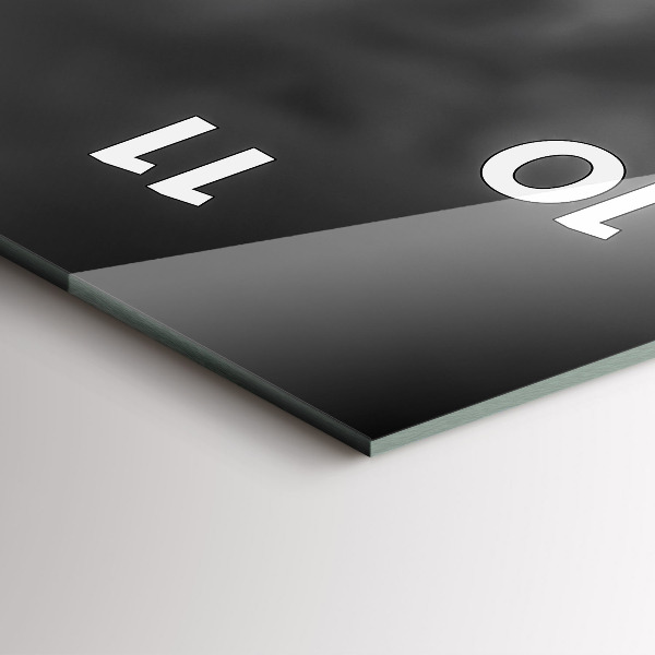 Téglalap alakú üvegóra Párizsi Effel-torony