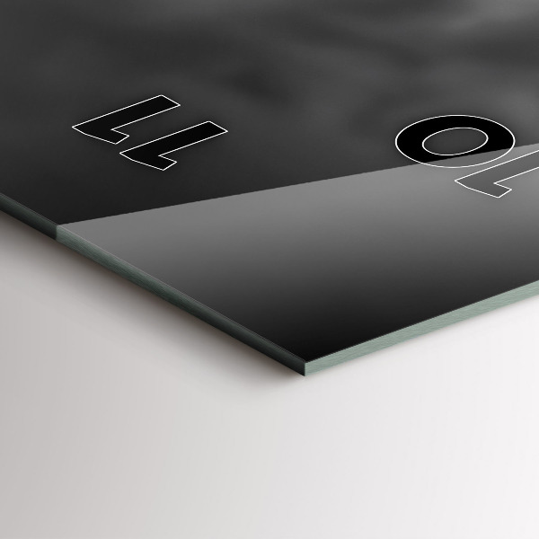 Téglalap alakú üvegóra Párizsi Effel-torony