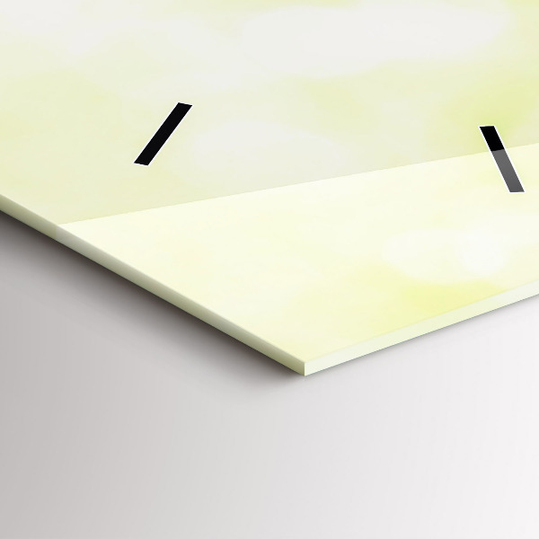 Téglalap alakú üvegóra Zöld fű