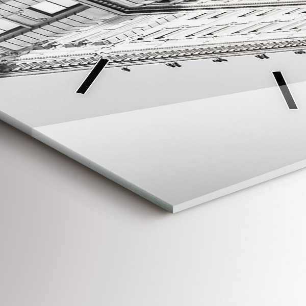 Téglalap alakú üvegóra Manhattan és a taxik