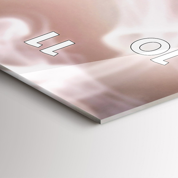 Téglalap alakú üvegóra Egy csésze kávét