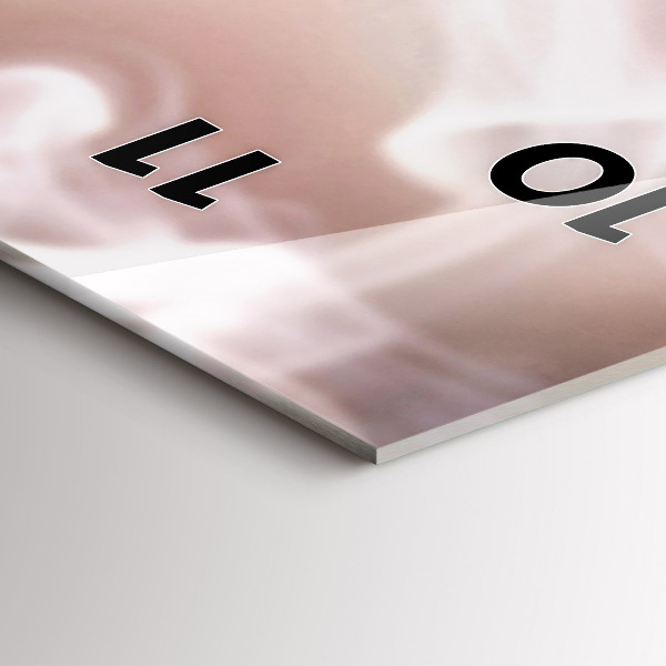 Téglalap alakú üvegóra Egy csésze kávét