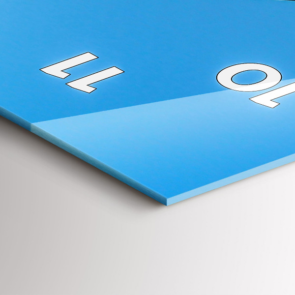 Téglalap alakú üvegóra Kilátás a hegyekre