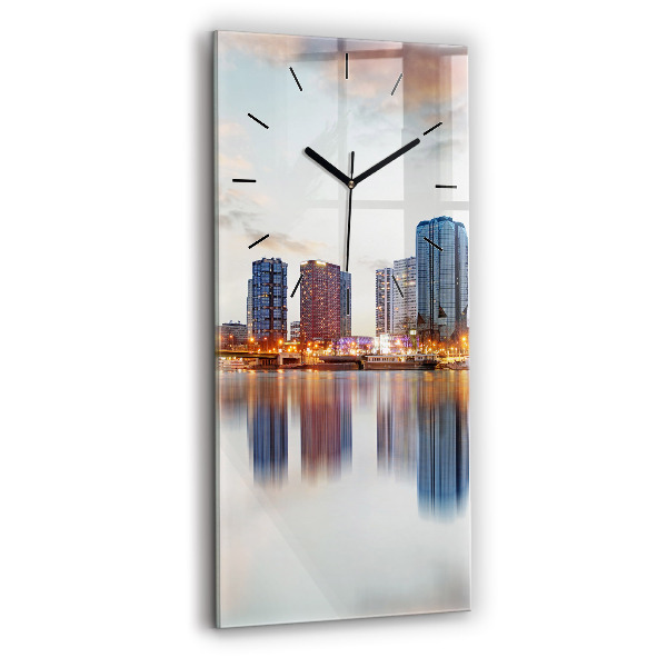 Téglalap alakú üvegóra Panoráma az Eiffel-toronnyal