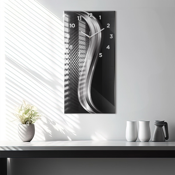 Téglalap alakú üvegóra Black metal absztrakció