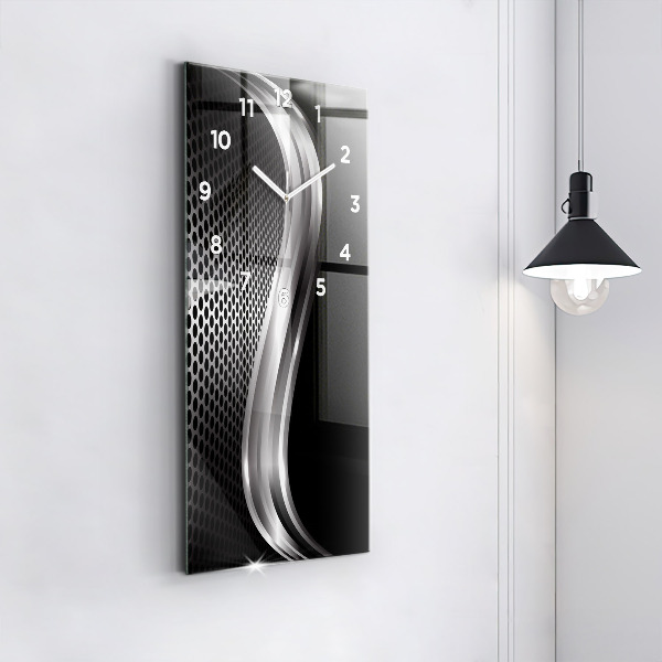 Téglalap alakú üvegóra Black metal absztrakció