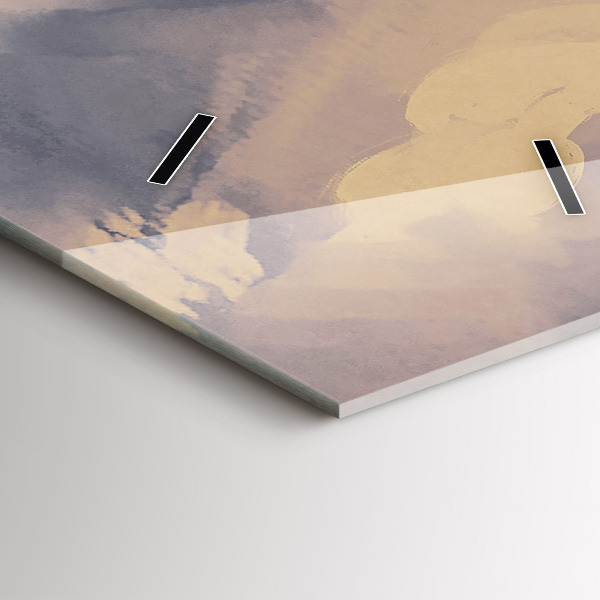 Téglalap alakú üvegóra Papírhajók