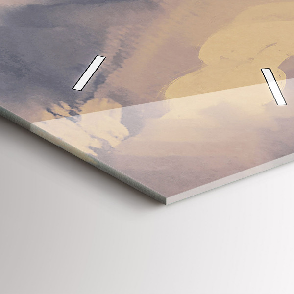 Téglalap alakú üvegóra Papírhajók