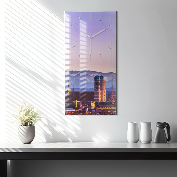 Téglalap alakú üvegóra Német Alpok München