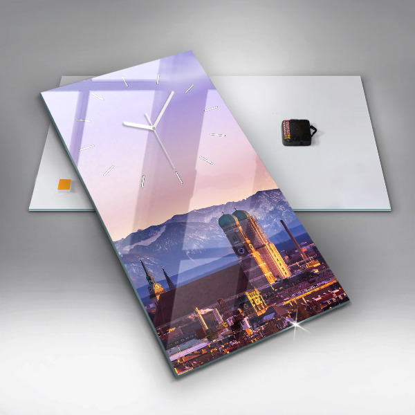 Téglalap alakú üvegóra Német Alpok München