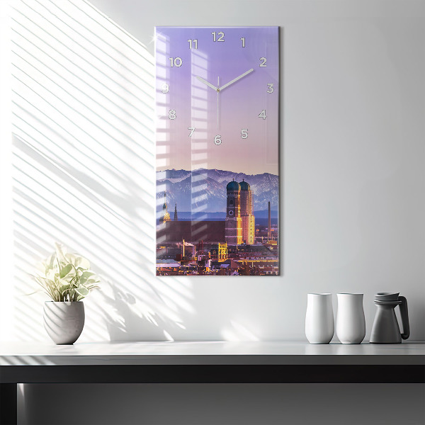 Téglalap alakú üvegóra Német Alpok München