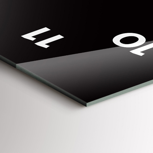 Téglalap alakú üvegóra Narancslé