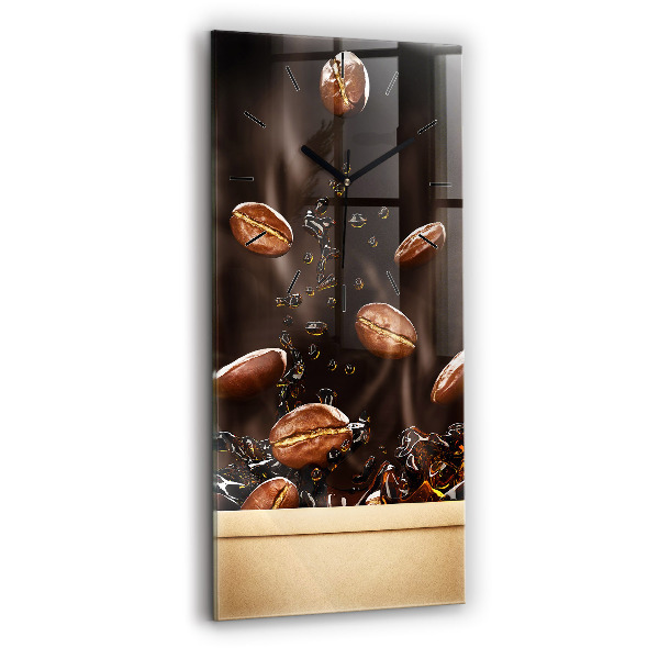 Téglalap alakú üvegóra Forró kávé