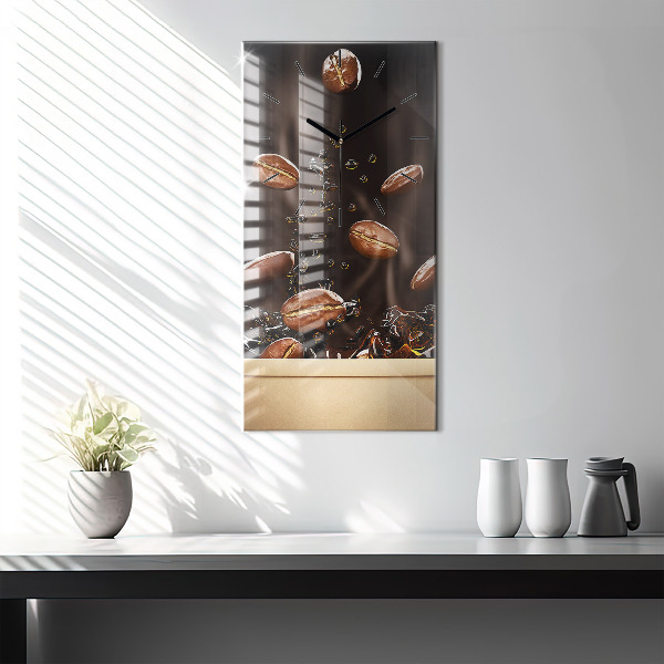 Téglalap alakú üvegóra Forró kávé