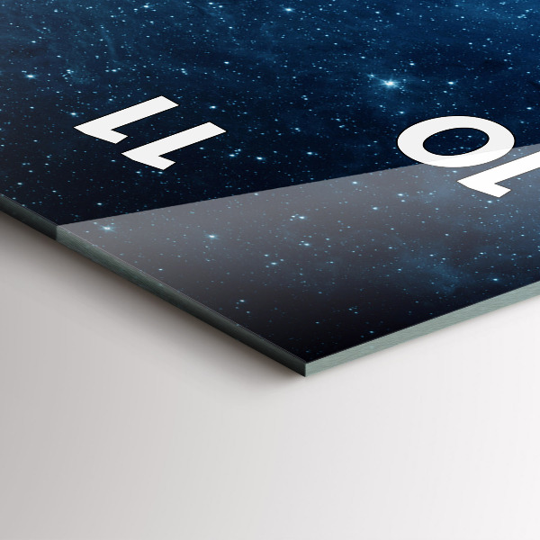 Téglalap alakú üvegóra Föld és galaxis – NASA