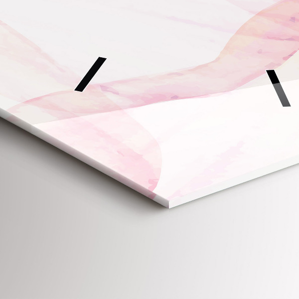 Téglalap alakú üvegóra Akvarell szirmok