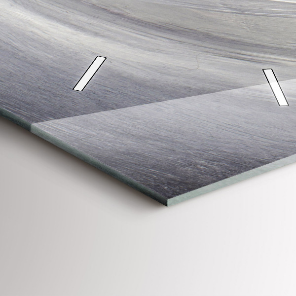 Téglalap alakú üvegóra Holló a holdfényben